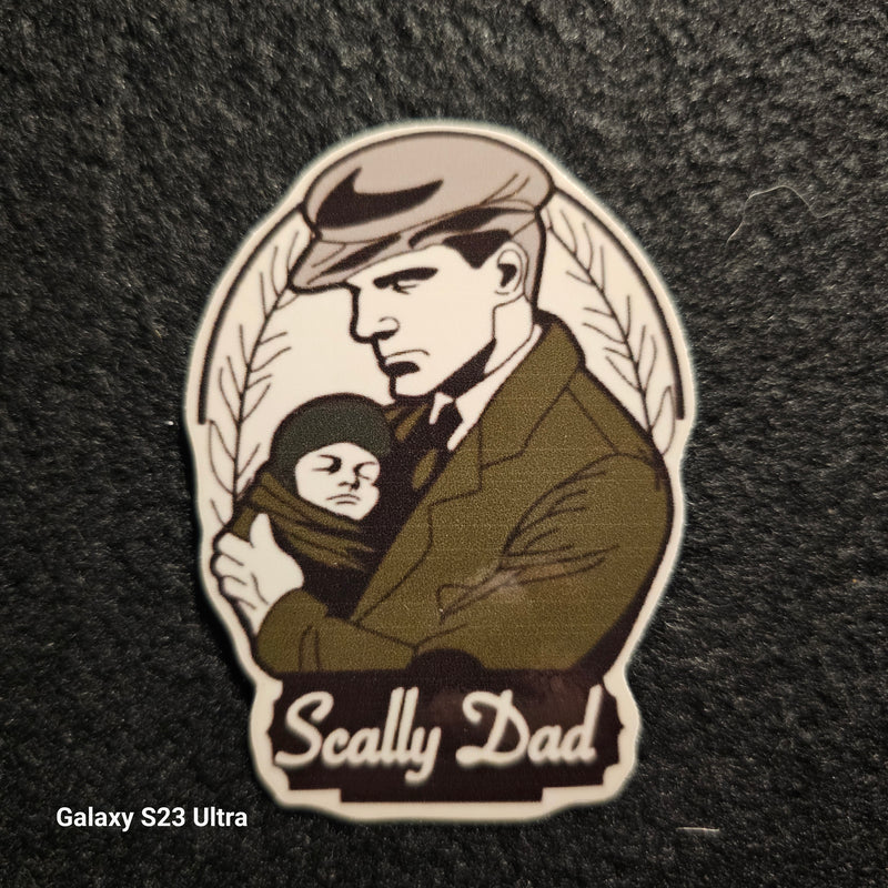 Scally Dad Sticker