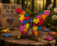 Autism Awareness Butterfly