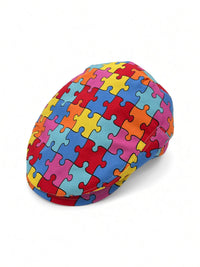 Autism Awareness cap with Pin