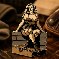 Hope soft enamel pin — AI product shot