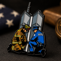 Never Forget soft enamel pin